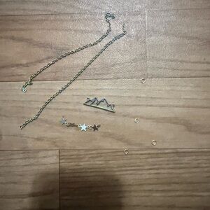 Mountain and Stars Make Your Own Bracelet Women or Kids